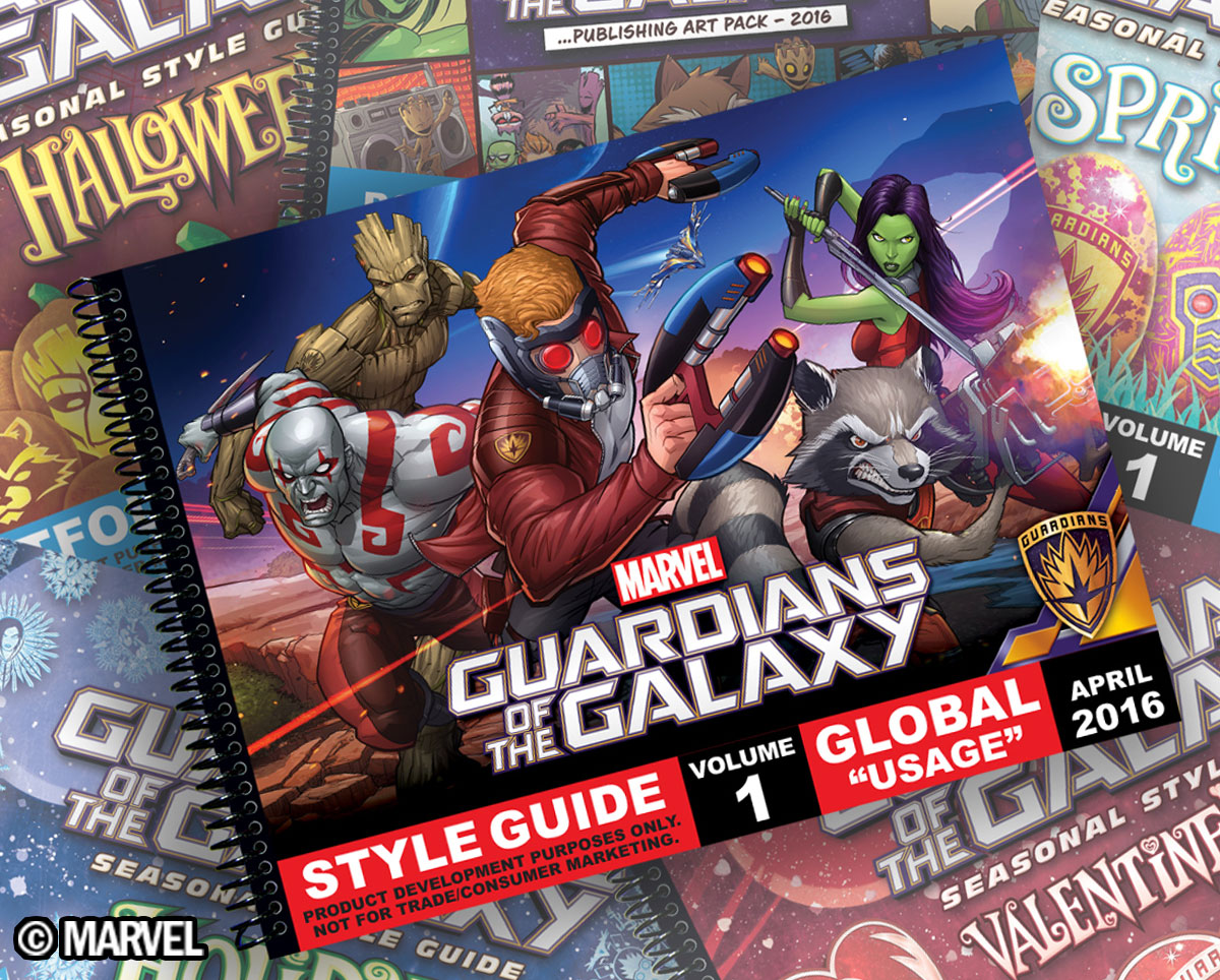 Marvel's Guardians of the Galaxy Evergreen Style Guide