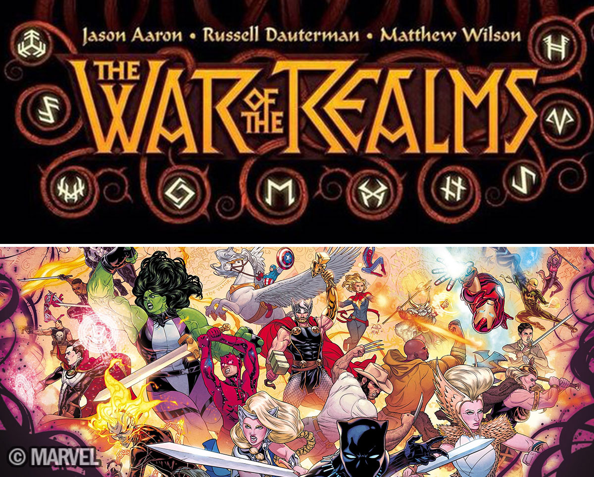 Publishing Event & Logo Design: The War of the Realms - Early Logo Release