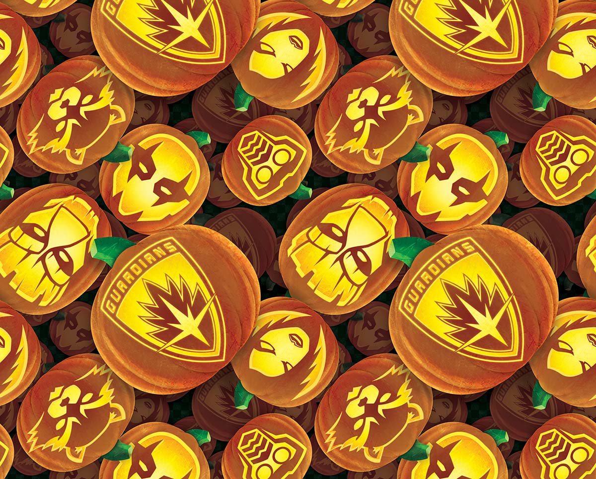 Marvel's Guardians of the Galaxy Halloween Pattern