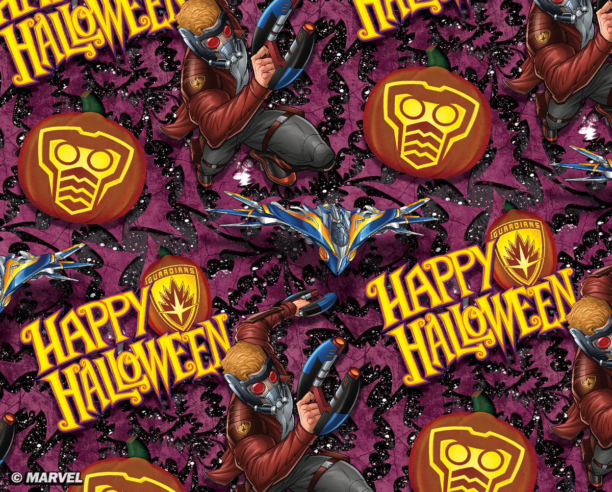 Marvel's Guardians of the Galaxy Halloween Pattern