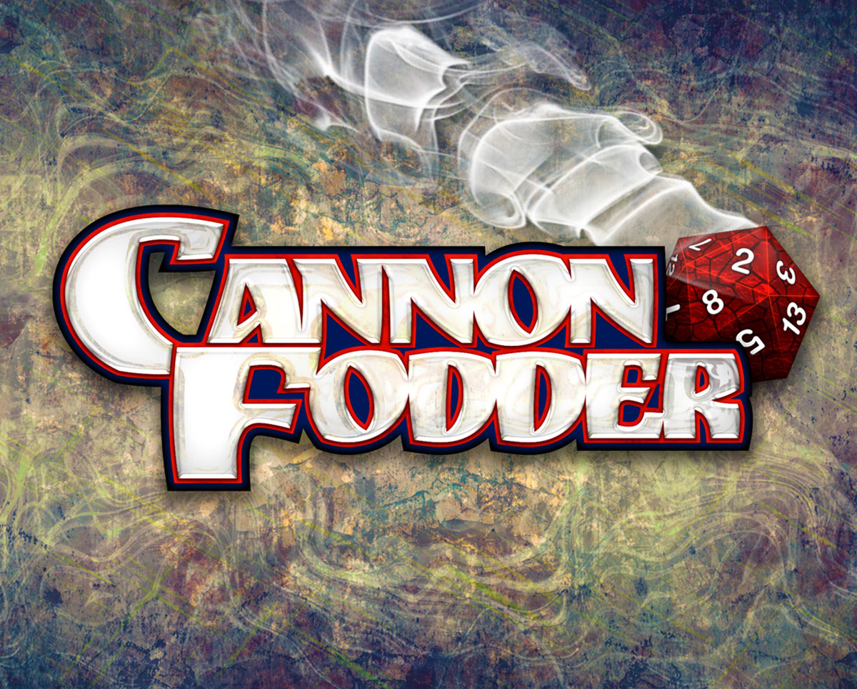 Cannon Fodder Podcast Logo