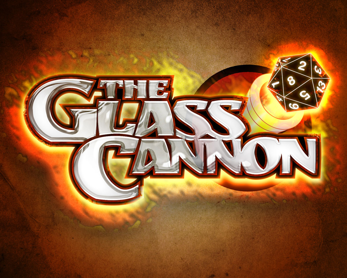 The Glass Cannon Podcast Logo