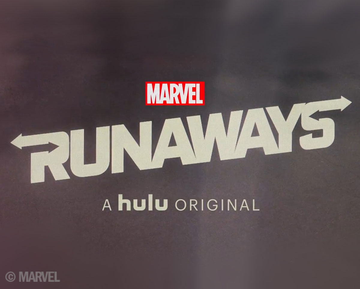 Marvel's Runaways Hulu Series Logo